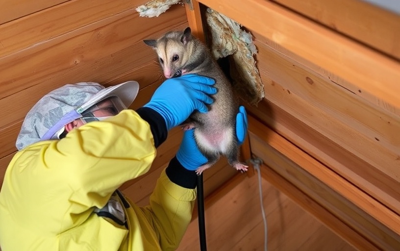 Roof & Ceiling Possum Removal in Docklands